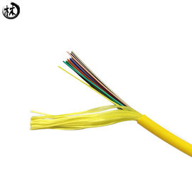 Kabel Distribusi Indoor 12 Cores Kabel Serat Optik Tahan Aus Tarik Tinggi