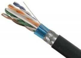 Kabel Jaringan CAT6 Kinerja Tinggi Insulasi HDPE Untuk Telekomunikasi