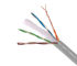 Kabel Jaringan UTP Cat6 Utp Kecepatan Tinggi, Kabel Eksternal Cat6 305m PVC Bagian Dalam