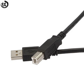 Kabel Printer USB 2.0 Kabel Scanner Tipe A ke B Pria 1m 2m 3m 4m 5m Port tipe B