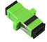 Aksesori Serat Optik Hijau Sc / Acp Adapter Bahan PVC Dimensi 32MM