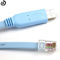 Biru USB Ke RJ45 Kabel Accesory Penting Untuk Netgear, Linksys Router Dan Switch