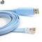 Biru USB Ke RJ45 Kabel Accesory Penting Untuk Netgear, Linksys Router Dan Switch