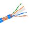 Gigabit CAT6A Lan Cable Pure Oxygen Free Copper Shielded Twisted 4 Pairs